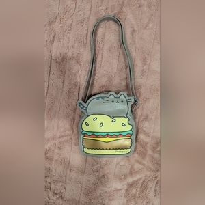 Pusheen hamburger purse